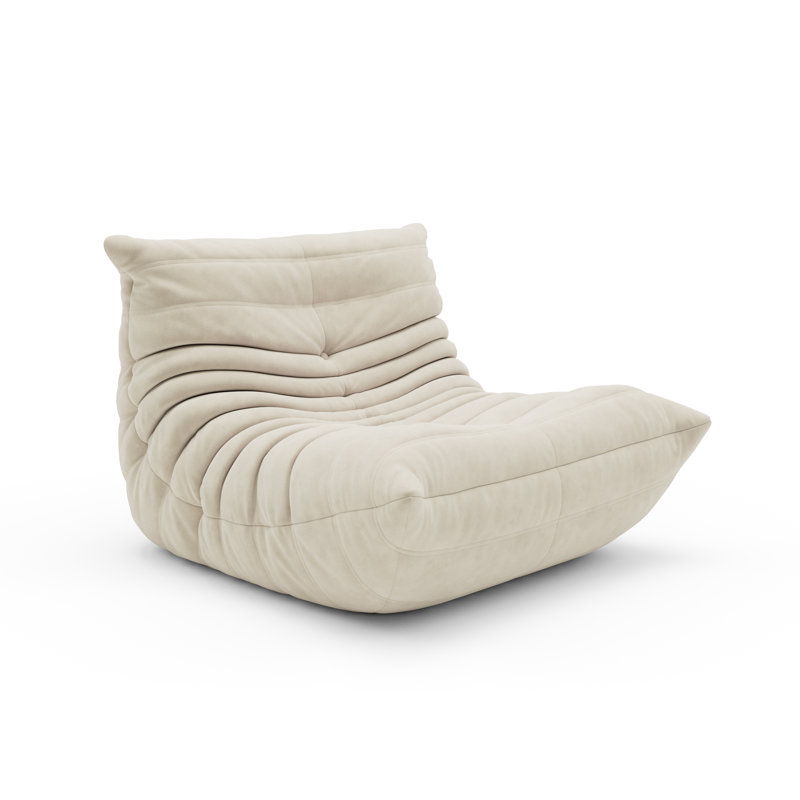 Trule Suede Armless Bean Bag Chair & Lounger & Reviews Wayfair